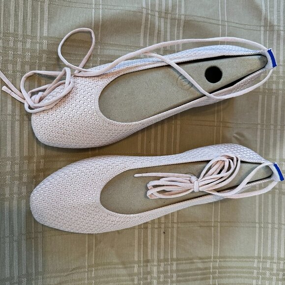 Woman Rothy The Square Flats Pink 8.5 - Picture 1 of 2